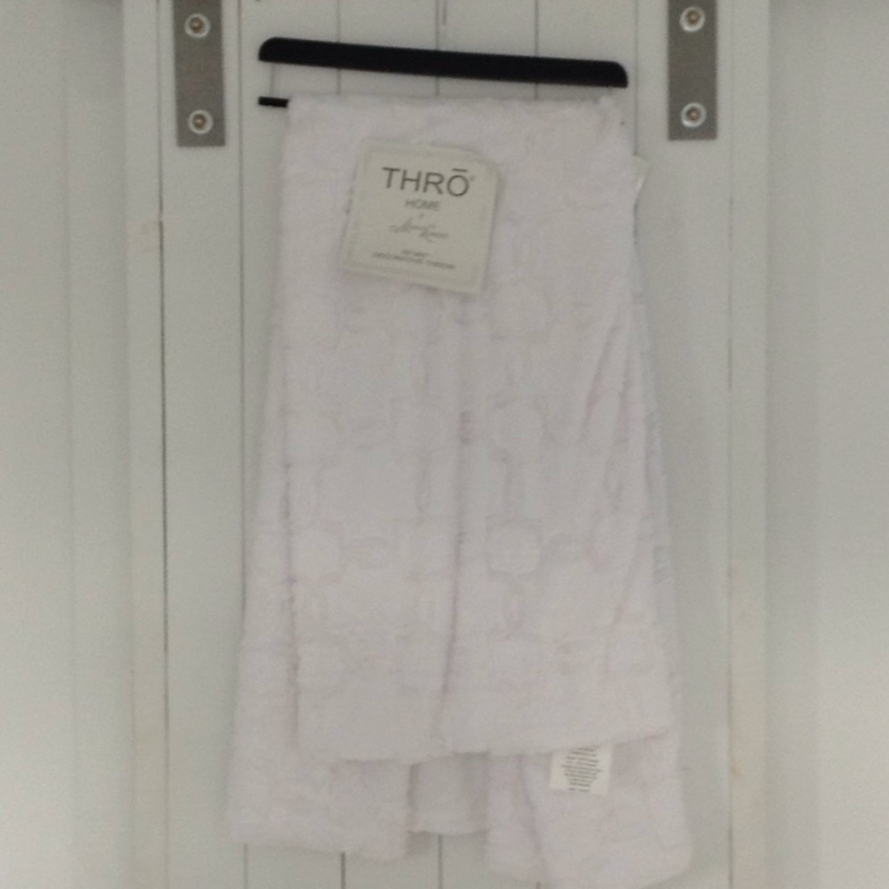 Decorative throw blanket